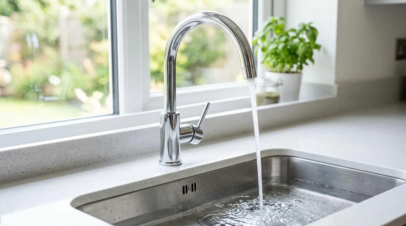 Local Plumbing Master Pros same day plumber fixing a faucet in Struthers, OH